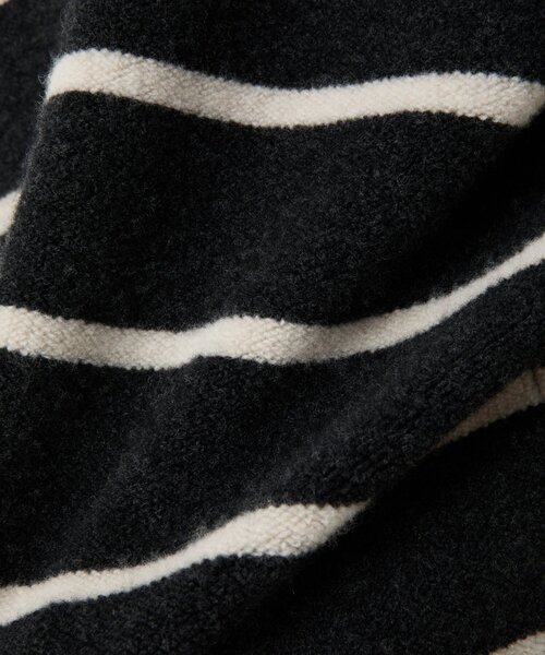 BEARDSLEY（ビアズリー）の「《15 quinze》ウールパイルリバーシブルチュニック（ニット/セーター・レディース・ダークグレー・FREE）」の9枚目の写真