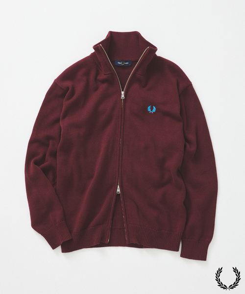 FRED PERRY フレッドペリー　トラックジャケット　S Tape Detail Track Jacket(S 395：DARK CARBON): | FRED PERRY