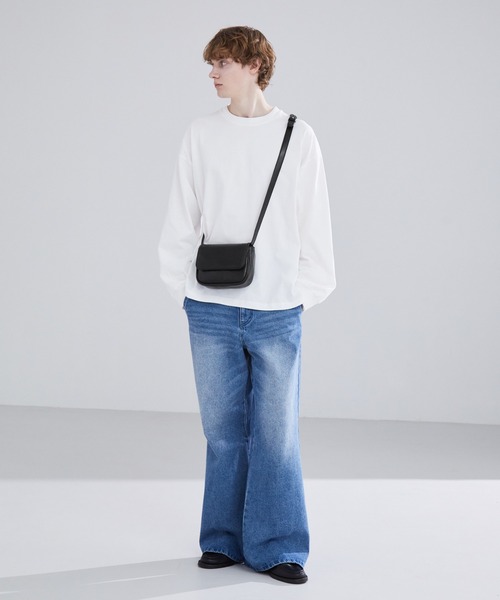 LUENNA（ルエナ）の「【LUENNA】2Way Mini Square Shoulder Bag / 2Wayミニスクエアショルダーバッグ（ショルダーバッグ・メンズ・ブラック/ブラウン・FREE）」の13枚目の写真