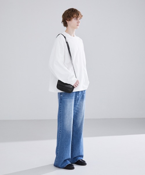 LUENNA（ルエナ）の「【LUENNA】2Way Mini Square Shoulder Bag / 2Wayミニスクエアショルダーバッグ（ショルダーバッグ・メンズ・ブラック/ブラウン・FREE）」の15枚目の写真