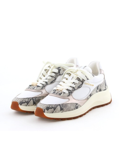 HIMIKO（ヒミコ）の「【HIMIKO】コンビデザインスニーカー/607005（スニーカー・レディース・ブラウン/グレー/ブラック・25.5cm/22.5cm/23.0cm/24.5cm/25.0cm/23.5cm/24.0cm）」の6枚目の写真