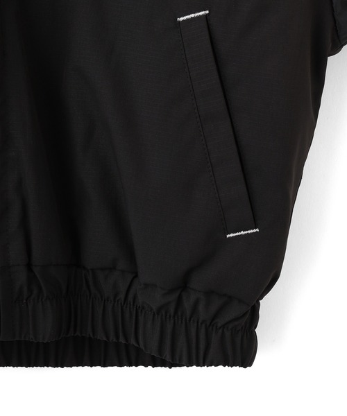 X-girl（エックスガール）の「X-girl LOGO EMBROIDERY JACKET（ブルゾン・レディース・ブラック/オリーブ/ライトブルー・S/M）」の12枚目の写真