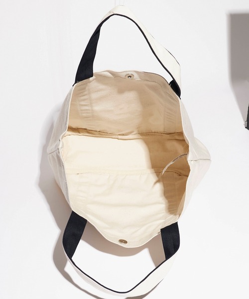 ROOPTOKYO(ループトウキョウ)の「westford mill Courtside medium tote トートバッグ(トートバッグ・レディース・ホワイト系その他2/ホワイト系その他3/ホワイト系その他・FREE)」の14枚目の写真