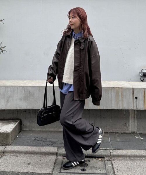 DISCOAT（ディスコート）の「【ユニセックス】ブロードオーバーシャツ（シャツ/ブラウス・レディース・ブルー/ブルー系その他2/ピンク・FREE）」の20枚目の写真