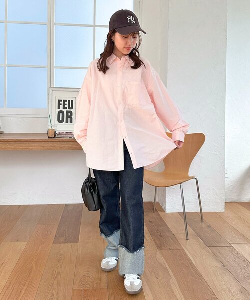 ユニセックス】ブロードオーバーシャツ（シャツ/ブラウス