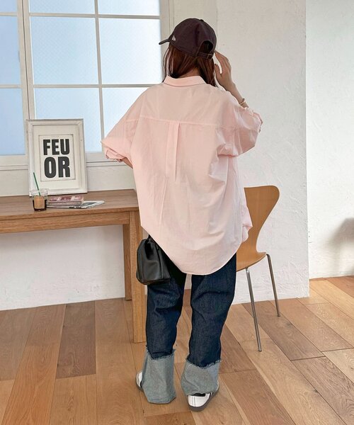 トップス R ユニセックス】ブロードオーバーシャツ（シャツ/ブラウス