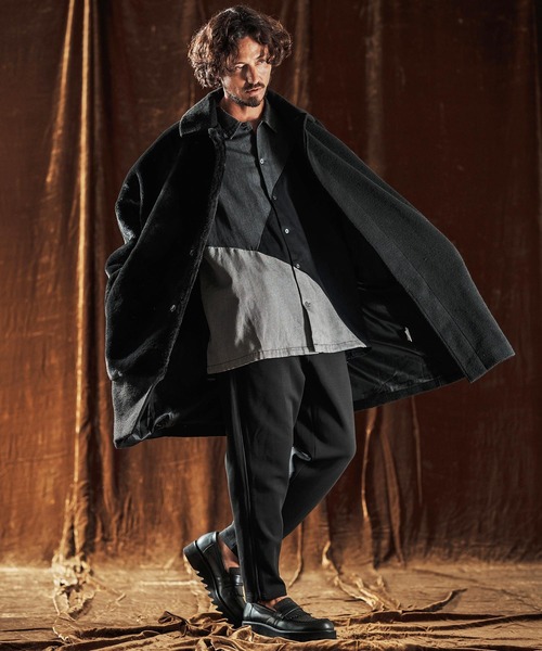 ANGENEHM（アンゲネーム）の「ms6204-3-Tone Faded Denim Shirt デニムシャツ(AG05-017acf)（シャツ/ブラウス・メンズ・ブラック/インディゴブルー・M/S/L）」の16枚目の写真