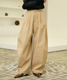 AIC. | 【再入荷】カーブシルエットタックパンツ(その他パンツ)