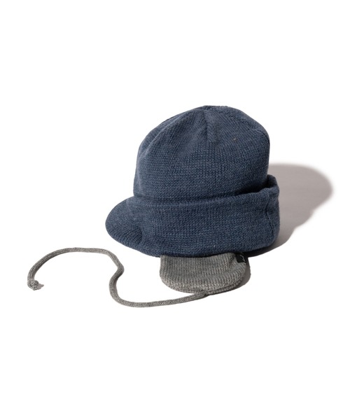 glamb（グラム）の「Refined Oslo Cap / リファインドオスロキャップ（キャップ・メンズ・ブラック/ブルー・FREE）」の9枚目の写真