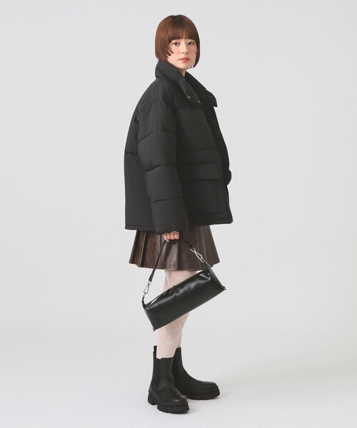 Ray BEAMS(レイビームス)の「中綿 スタンドカラー ブルゾン(ブルゾン・レディース・ブルー/ブラック・0/1)」の6枚目の写真