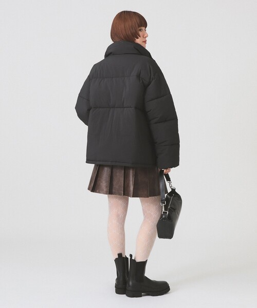 Ray BEAMS(レイビームス)の「中綿 スタンドカラー ブルゾン(ブルゾン・レディース・ブルー/ブラック・0/1)」の5枚目の写真