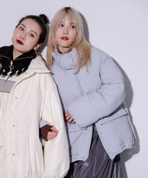 Ray BEAMS | 中綿 スタンドカラー ブルゾン(ブルゾン)