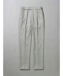 SUIT SQUARE | GOOVI タックテーパードパンツ ストレッチ ウールサキソニー(スラックス)