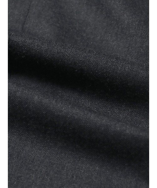 SUIT SQUARE（スーツスクエア）の「GOOVI タックテーパードパンツ ストレッチ ウールサキソニー（スラックス・メンズ・グレー系2/グレー系1・1/2/3）」の16枚目の写真