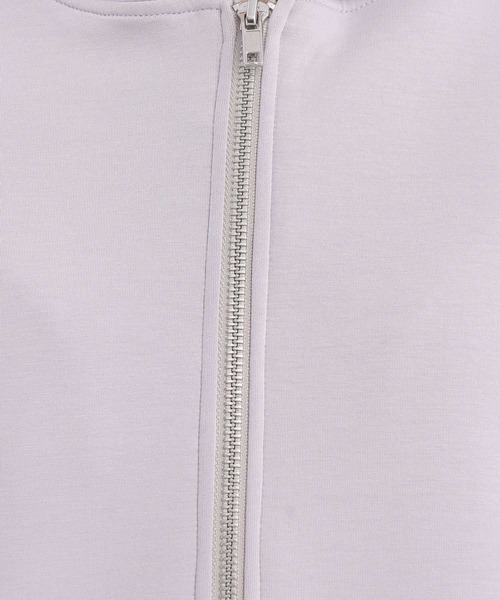 Andemiu（アンデミュウ）の「ZIPフーディ589773（パーカー・レディース・ライトグレー/チャコールグレー・FREE）」の20枚目の写真