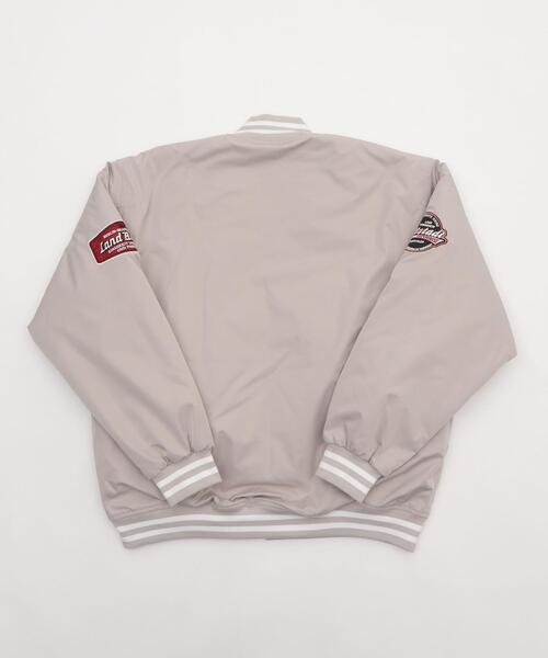 WEGO（ウィゴー）の「WEGO/グラフィックパファースタジャン（スタジャン・メンズ・グレー/ブラック系その他/ブラック/ネイビー・MEDIUM/LARGE）」の12枚目の写真