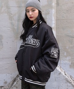 セール】【FAF/フェイクアズフラワーズ】Wool Stadium Jacket