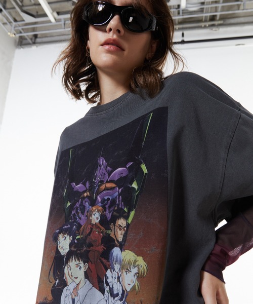 EVA×JOSE】NEON GENESIS BIGT-SHIRT/ネオンジェネシスビッグTシャツ（T