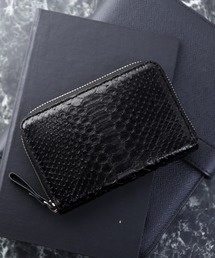 ヒマラヤクロコダイルレザーミニ財布L字ファスナー（財布）｜sankyo