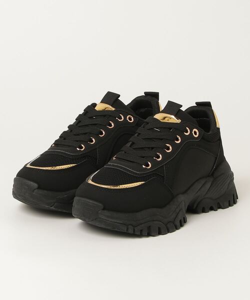 LOVEHUNTER(ラブハンター)の「LOVEHUNTER/+6.5cm 軽量厚底 ボリュームソールメッシュスニーカー(2250)(スニーカー・レディース・ブラック/ホワイト/ベージュ・S/M/L/LL/3L/4L)」の7枚目の写真