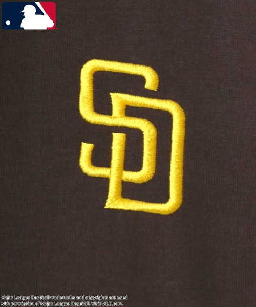 MLB（メジャーリーグベースボール）の「MLB/メジャーリーグベースボール オーバーサイズ 裏起毛 ロゴ ワッペン ワンポイント刺繍 スウェット パーカー/レディース メンズ（パーカー・レディース・ネイビー/ブラウン/ブラック/アッシュグレー・M/L/LL）」の20枚目の写真