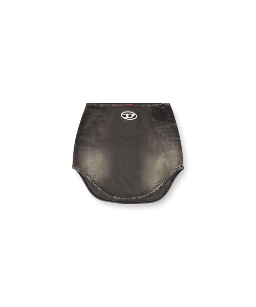DIESEL(ディーゼル)の「ウィメンズ デニムミニスカート DE-VANY-S(デニムスカート・レディース・ブラック・26inch/28inch/24inch)」の3枚目の写真