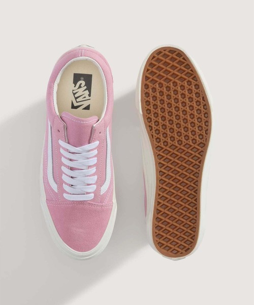 VANS(バンズ)の「VANS PREMIUM オールドスクール / LX Old Skool Pink Dawn VN000D9JEN71(スニーカー・メンズ・ピンク・4.5/5/5.5/6/6.5/7/7.5/8/8.5/9/9.5/10/10.5/11/4)」の3枚目の写真