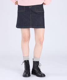 デニム ミニスカート