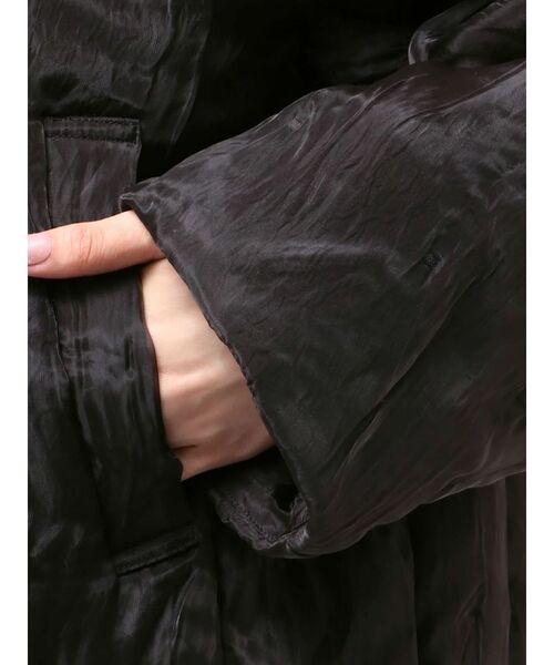 MURUA(ムルーア)の「シアーパディングブルゾン(ブルゾン・レディース・ブラウン/ブラック・FREE)」の12枚目の写真