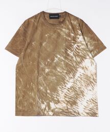 【HIROYUKI OBARA】USコットンTシャツ 絞りムラ染加工
