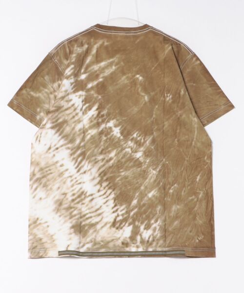 Mag.(マグ)の「【HIROYUKI OBARA】USコットンTシャツ 絞りムラ染加工(Tシャツ/カットソー・メンズ・カーキ・SMALL/MEDIUM)」の2枚目の写真