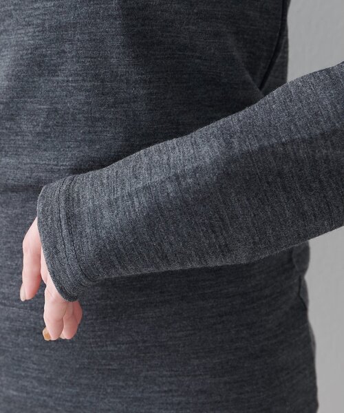 Whim Gazette（ウィムガゼット）の「タートルタンクプルオーバー（Tシャツ/カットソー・レディース・チャコールグレー/ネイビー・FREE）」の15枚目の写真