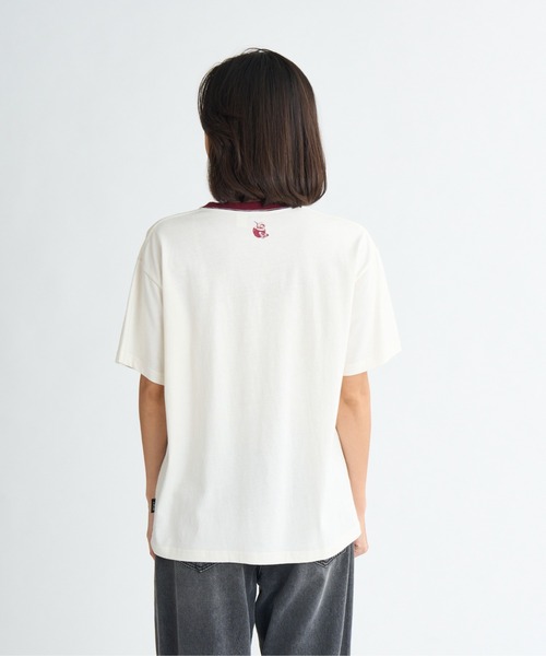 ROXY(ロキシー)の「FRESH WAVE TEE /ロキシーフロントプリント半袖Tシャツ(Tシャツ/カットソー・レディース・ブラック/ホワイト/ピンク/イエロー・X-LARGE/SMALL)」の21枚目の写真