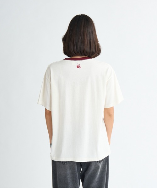 ROXY(ロキシー)の「FRESH WAVE TEE /ロキシーフロントプリント半袖Tシャツ(Tシャツ/カットソー・レディース・ブラック/ホワイト/ピンク/イエロー・X-LARGE/SMALL)」の22枚目の写真