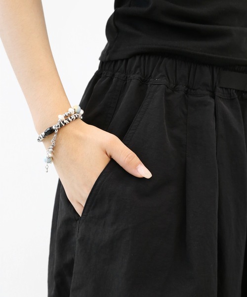 minsobi（ミンソビ）の「ベルトストラップナイロンワイドパンツ（その他パンツ・メンズ・ブラック・FREE）」の10枚目の写真