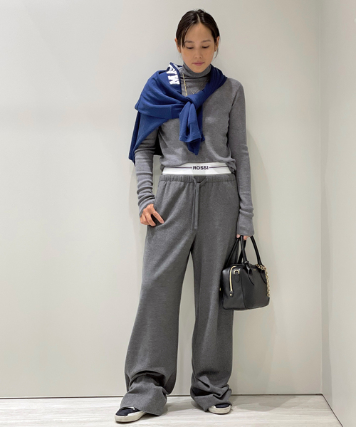 AP STUDIO（エーピーストゥディオ）の「【ROSSI/ロッシ】レイヤードコットンパンツ（その他パンツ・レディース・チャコールグレー・36/38）」の2枚目の写真