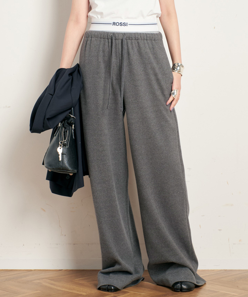 AP STUDIO（エーピーストゥディオ）の「【ROSSI/ロッシ】レイヤードコットンパンツ（その他パンツ・レディース・チャコールグレー・36/38）」の5枚目の写真