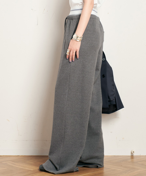 AP STUDIO（エーピーストゥディオ）の「【ROSSI/ロッシ】レイヤードコットンパンツ（その他パンツ・レディース・チャコールグレー・36/38）」の6枚目の写真