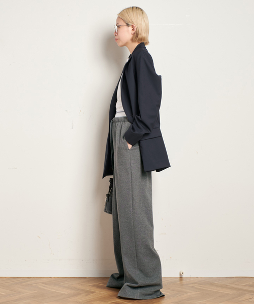AP STUDIO（エーピーストゥディオ）の「【ROSSI/ロッシ】レイヤードコットンパンツ（その他パンツ・レディース・チャコールグレー・36/38）」の10枚目の写真