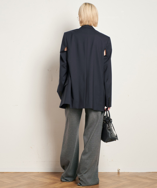 AP STUDIO（エーピーストゥディオ）の「【ROSSI/ロッシ】レイヤードコットンパンツ（その他パンツ・レディース・チャコールグレー・36/38）」の11枚目の写真