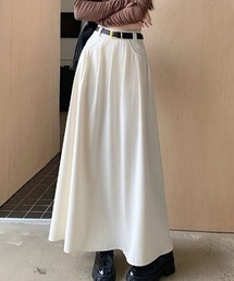 ウエストタックロングスカート
