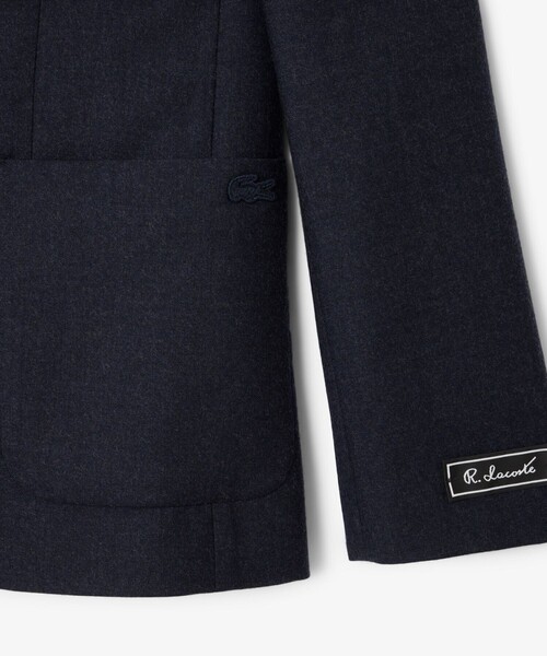 LACOSTE（ラコステ）の「フェルテッドウールブレザー（テーラードジャケット・メンズ・ダークネイビー・48/52/50/46）」の11枚目の写真