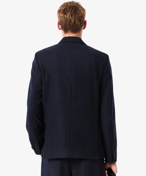 LACOSTE（ラコステ）の「フェルテッドウールブレザー（テーラードジャケット・メンズ・ダークネイビー・48/52/50/46）」の2枚目の写真