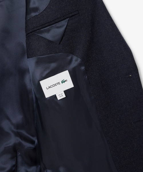 LACOSTE（ラコステ）の「フェルテッドウールブレザー（テーラードジャケット・メンズ・ダークネイビー・48/52/50/46）」の8枚目の写真