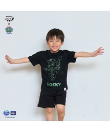 Vehicles（ビークルズ）の「パウパトロール 子供服　キラキララメ半袖Tシャツロッキーホワイト ロッキー（Tシャツ/カットソー）」