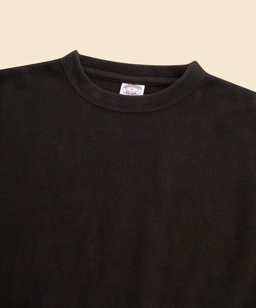 BROOKS BROTHERS（ブルックスブラザーズ）の「ポリエステル　フリース　クルーネックプルオーバー（スウェット・メンズ・グレー/ブラウン/ネイビー・LARGE/MEDIUM/SMALL）」の6枚目の写真