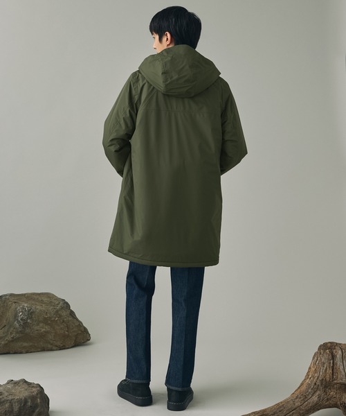AIGLE(エーグル)の「【RainPack Warm】透湿防水 レインパックウォーム ボアロングジャケット(ダウンジャケット/コート・レディース・ブラック/モスグリーン/ダークネイビー/ピンク・XXL/L/S/M)」の20枚目の写真