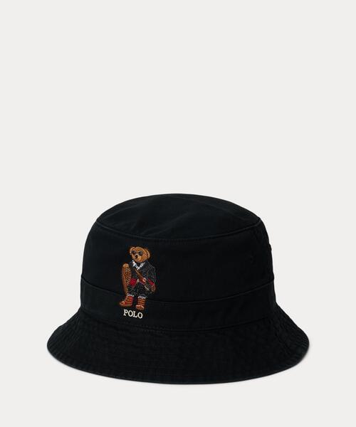 POLO Ralph Lauren Polo ベア ツイル バケット ハット Polo ベア ツイル バケット ハット（ハット）｜POLO RALPH LAUREN