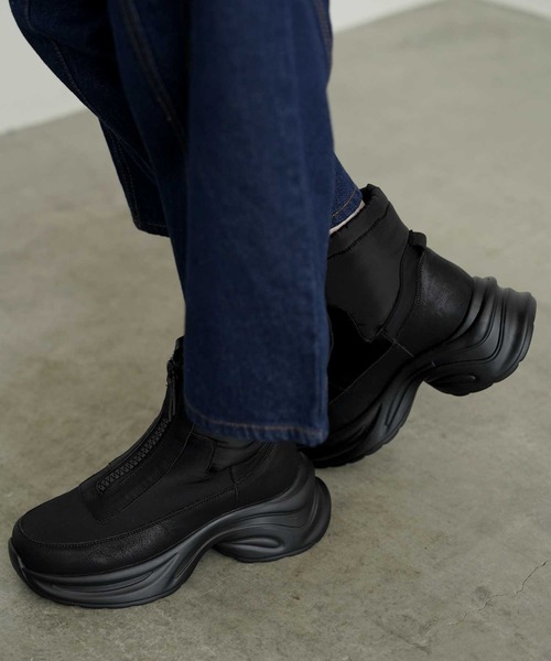 Bulue.（ブルー）の「【Bulue.】スニーカースノーブーツ（ブーツ・レディース・ブラック・37/38/39/40）」の8枚目の写真