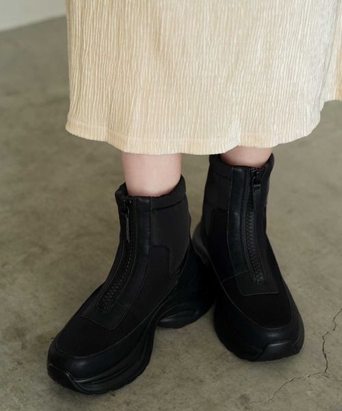 Bulue.（ブルー）の「【Bulue.】スニーカースノーブーツ（ブーツ・レディース・ブラック・37/38/39/40）」の21枚目の写真